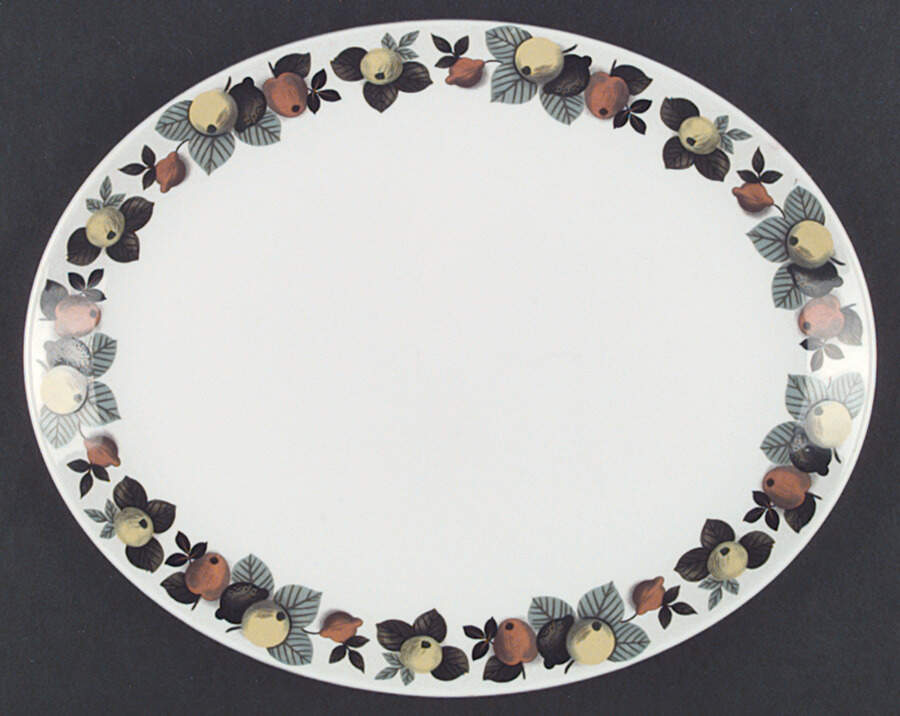 MYO30 12" Oval Serving Platter by Myott Staffordshire-1