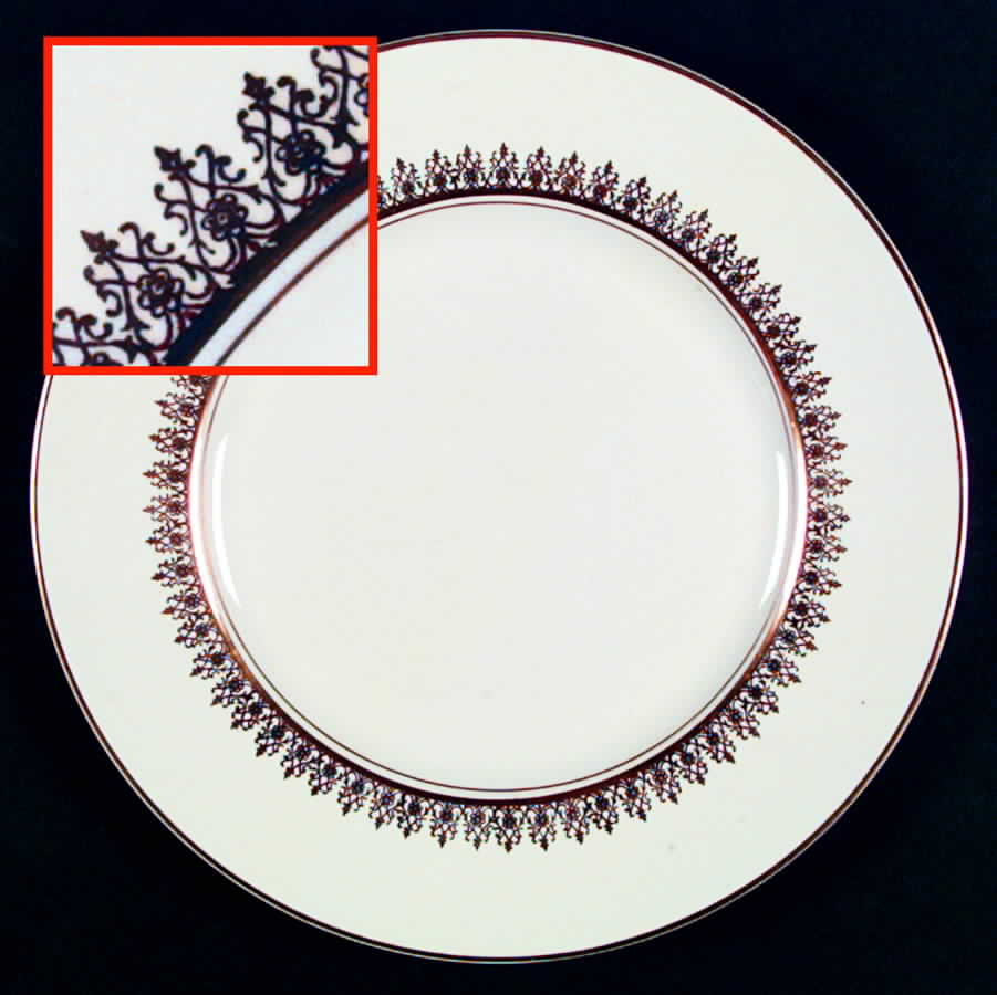 Tiffany Dinner Plate by Myott Staffordshire-1