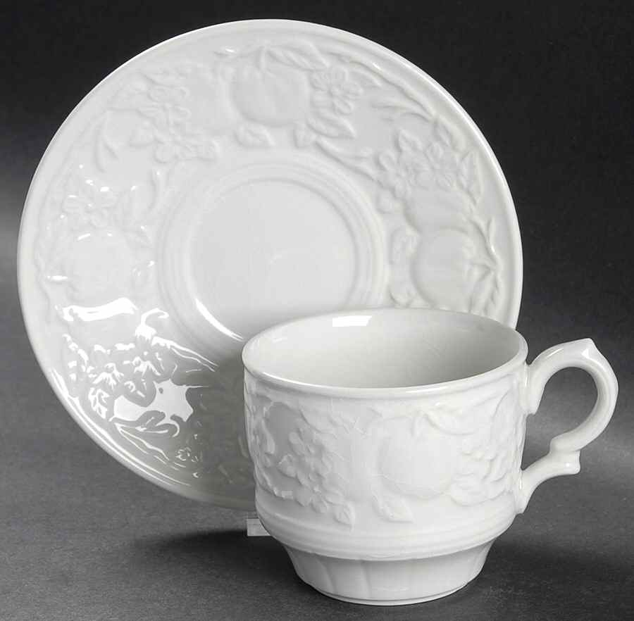 MYO8 Footed Cup & Saucer Set by Myott Staffordshire-1