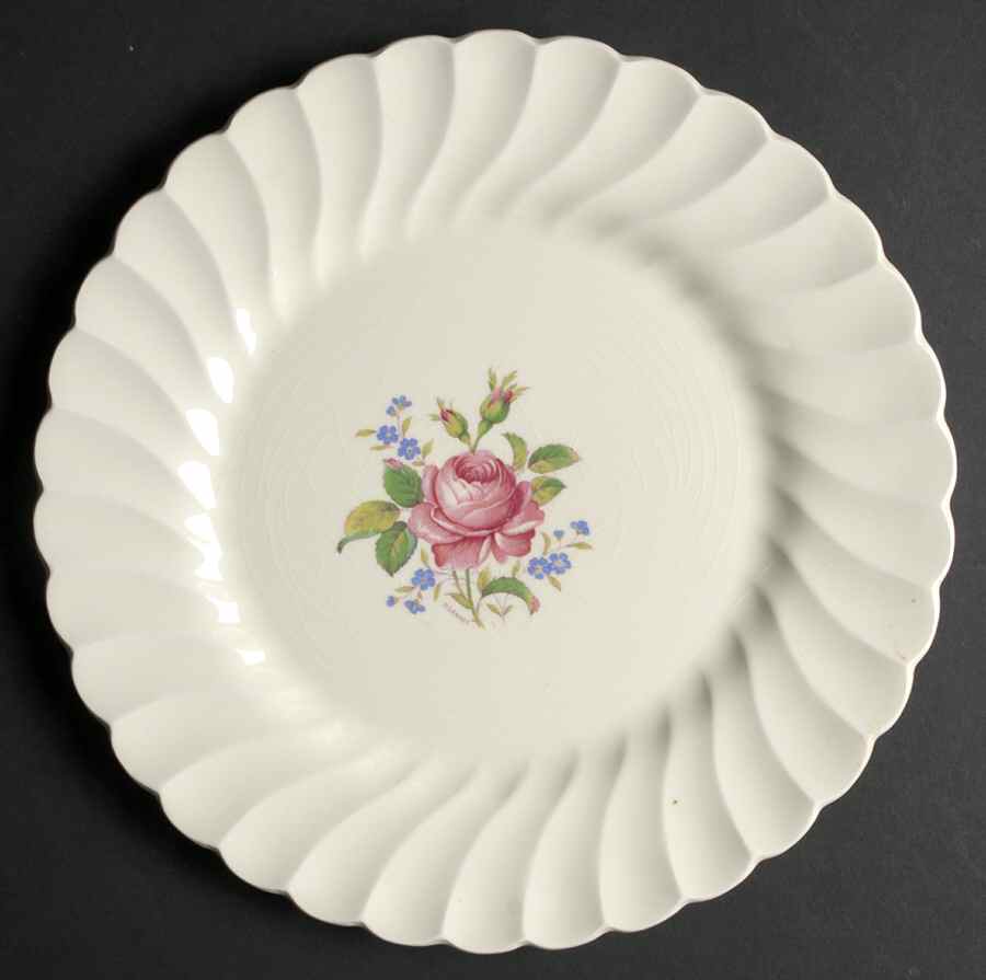 Myott Rose Large Dinner Plate by Myott Staffordshire-1