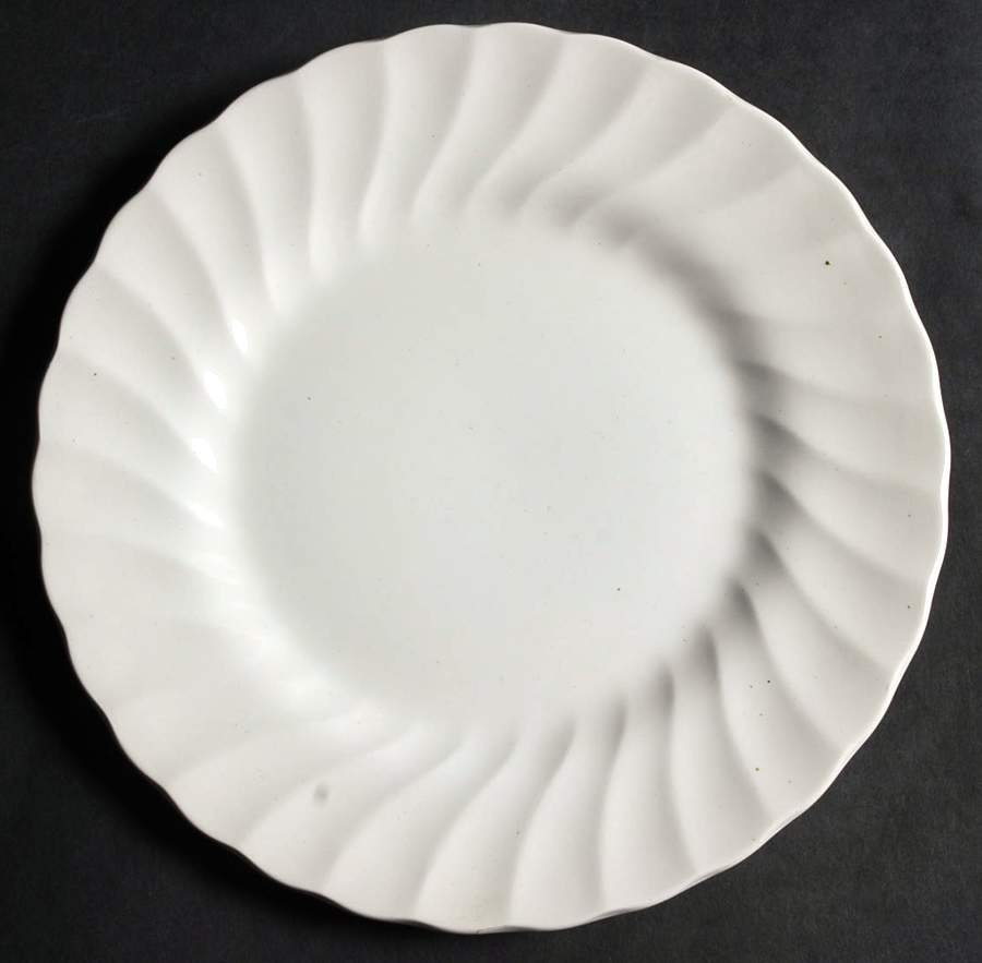 Olde Chelsea White Salad Plate by Myott Staffordshire-1