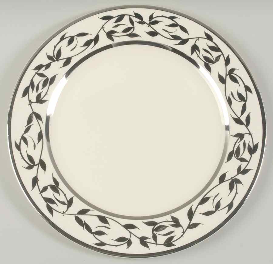 Old Silver Lustre 13" Chop Plate (Round Platter) by Myott Staffordshire-1