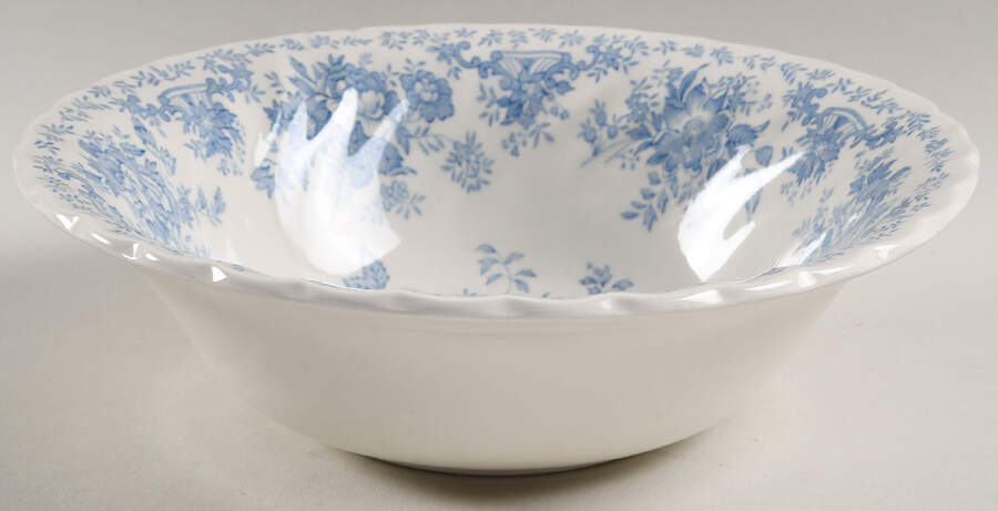 Oriental Garden Blue 8" Round Vegetable Bowl by Myott Staffordshire-1