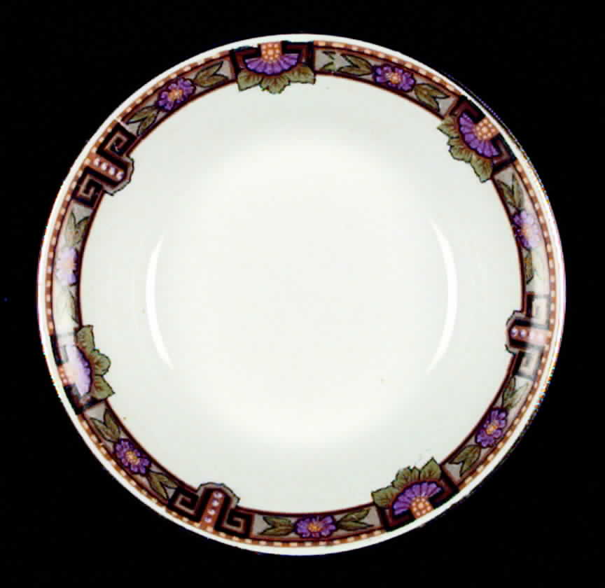 Palm Leaf Fruit/Dessert (Sauce) Bowl by Myott Staffordshire-1