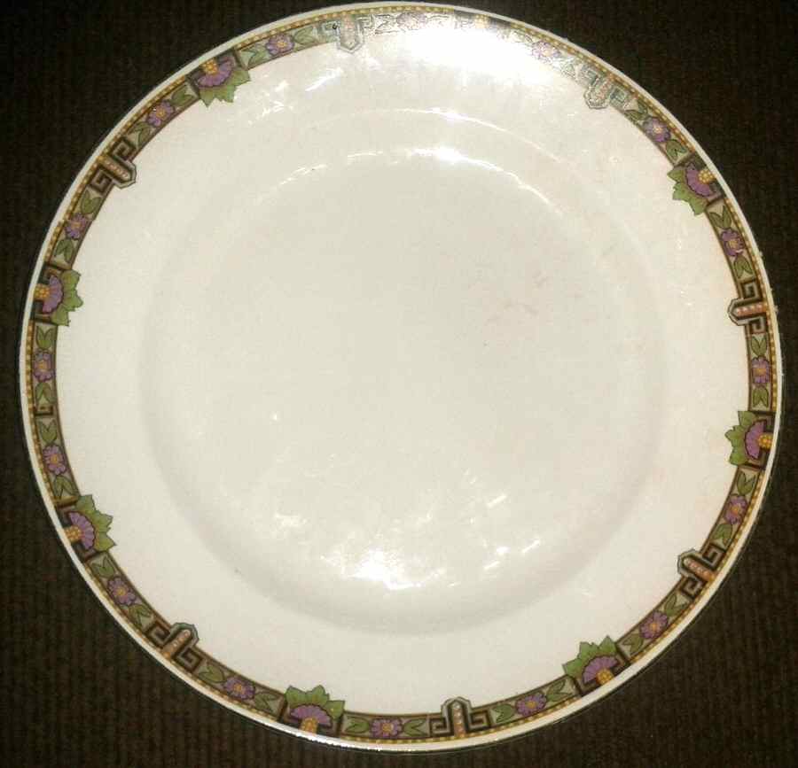 Palm Leaf Dinner Plate by Myott Staffordshire-1