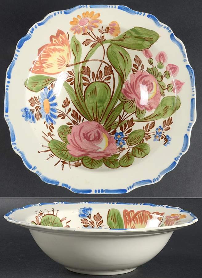 Peasantry 8" Round Vegetable Bowl by Myott Staffordshire-1