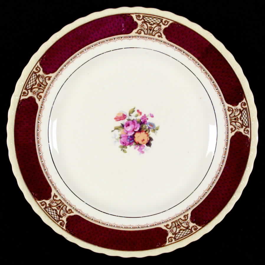Persian Rose Dinner Plate by Myott Staffordshire-1
