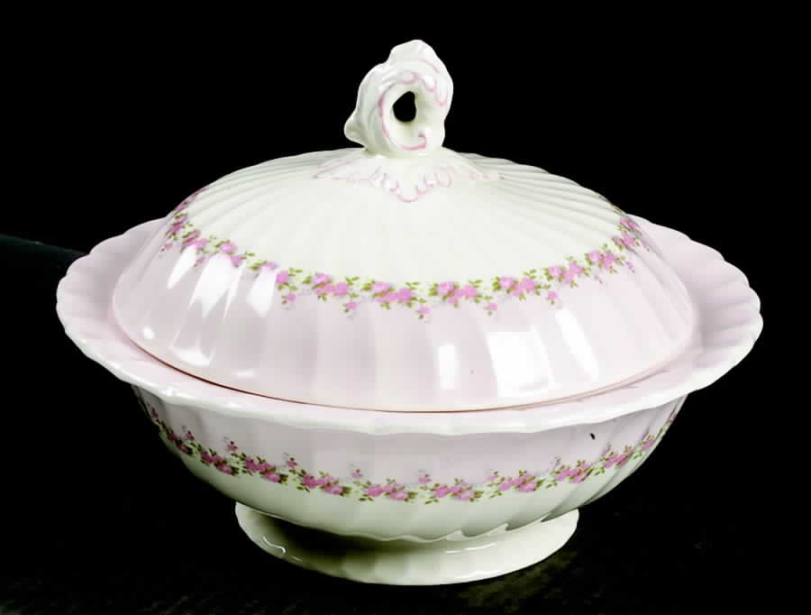 Petite Round Covered Vegetable by Myott Staffordshire-1