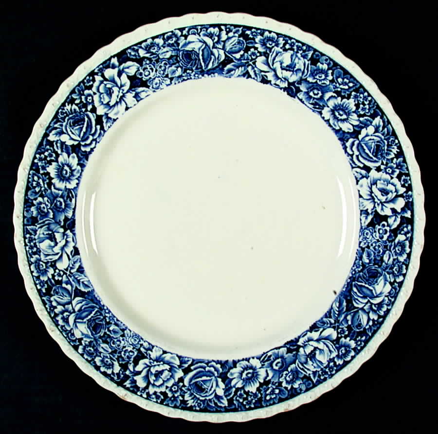 Picardy Rose Dinner Plate by Myott Staffordshire-1