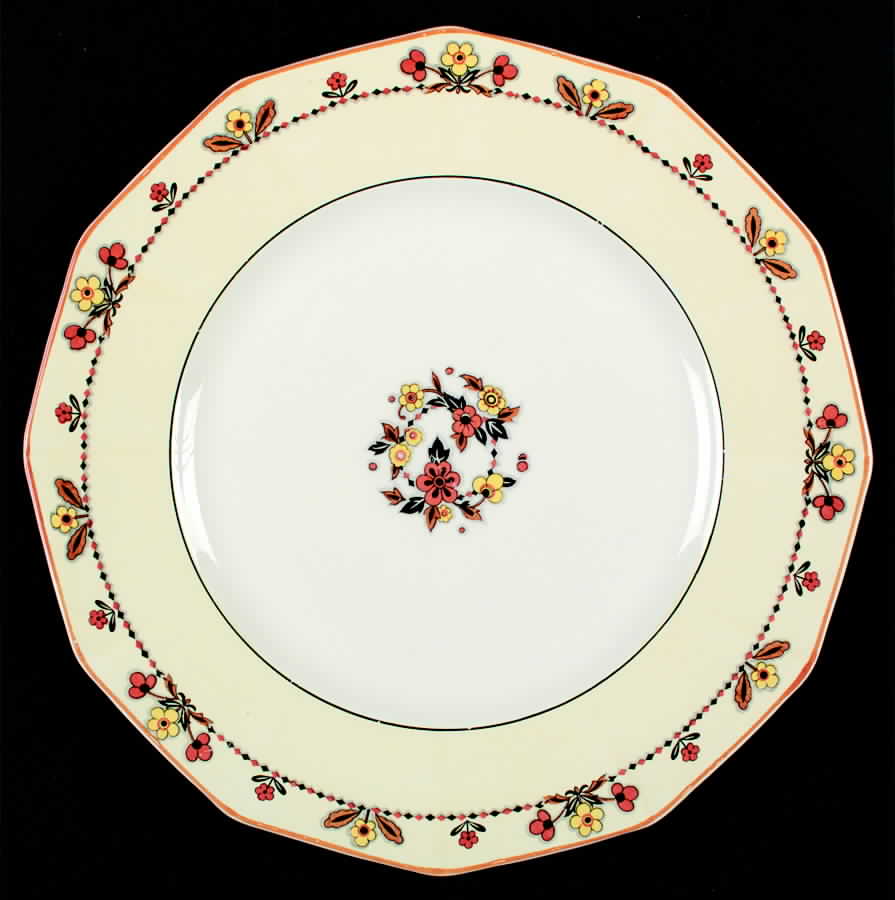 Portland Dinner Plate by Myott Staffordshire-1