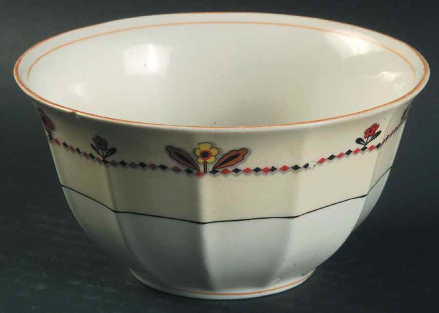 Portland Cranberry Bowl by Myott Staffordshire-1