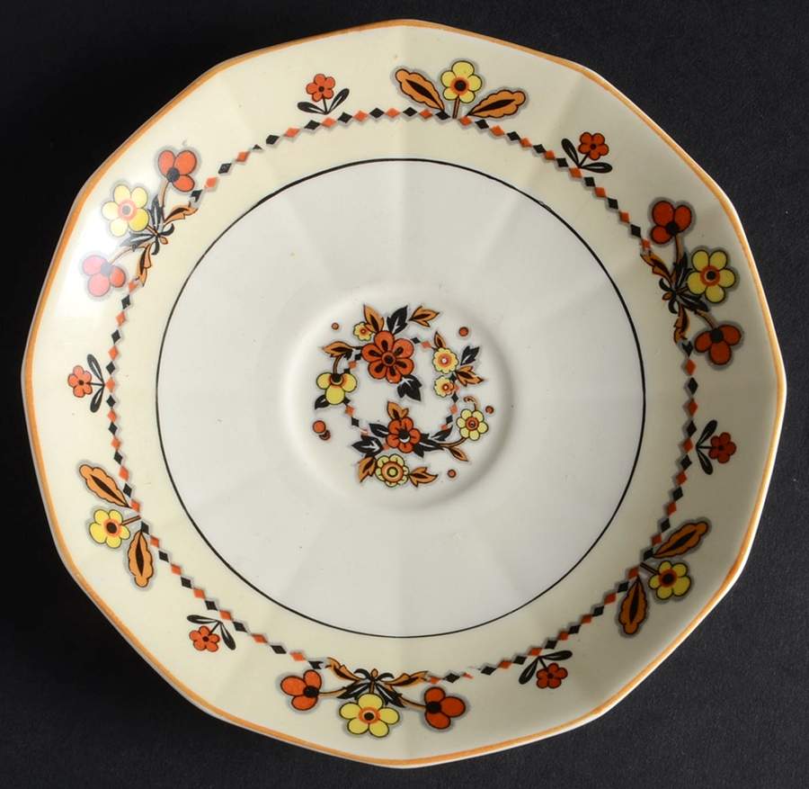 Portland Saucer by Myott Staffordshire-1