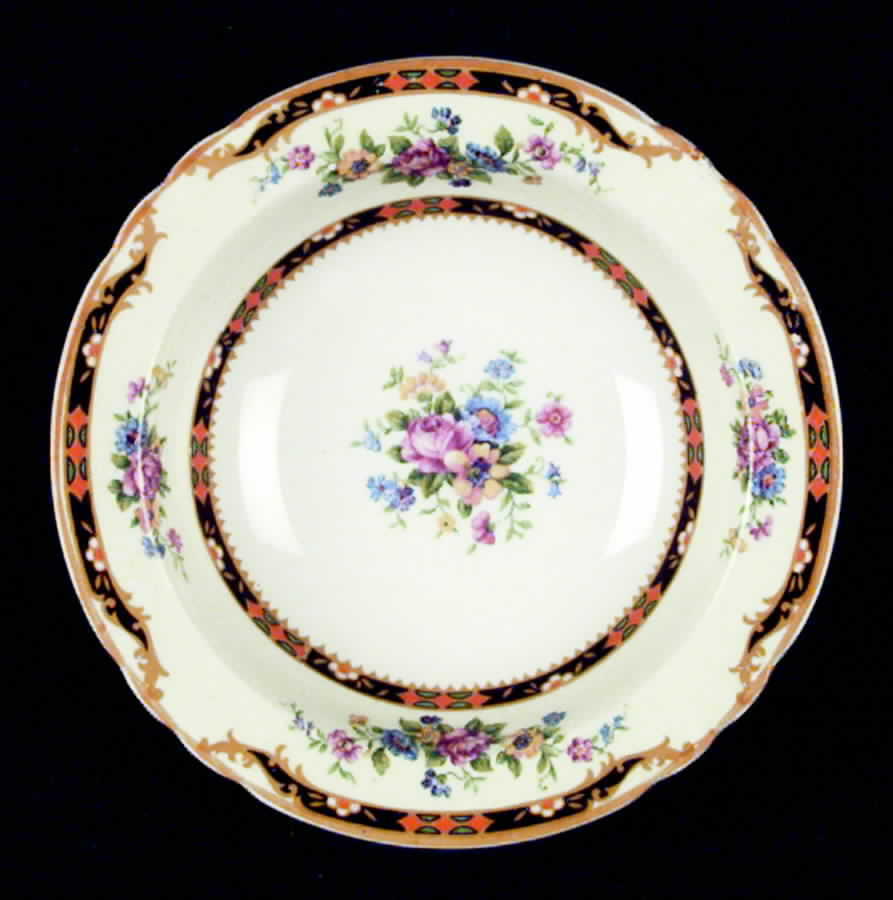 Queen Mary Rim Fruit/Dessert (Sauce) Bowl by Myott Staffordshire-1