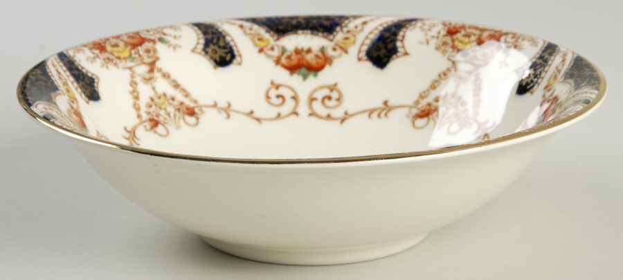 The Regal Blue (Smooth) Coupe Cereal Bowl by Myott Staffordshire-1