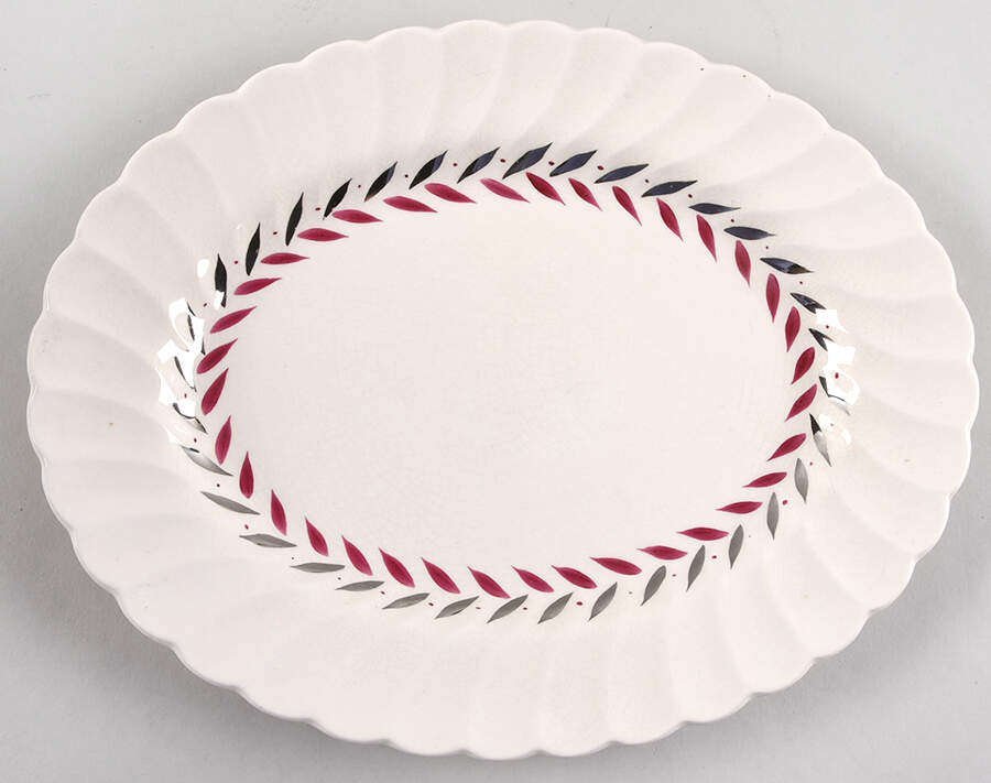 Regency 12" Oval Serving Platter by Myott Staffordshire-1