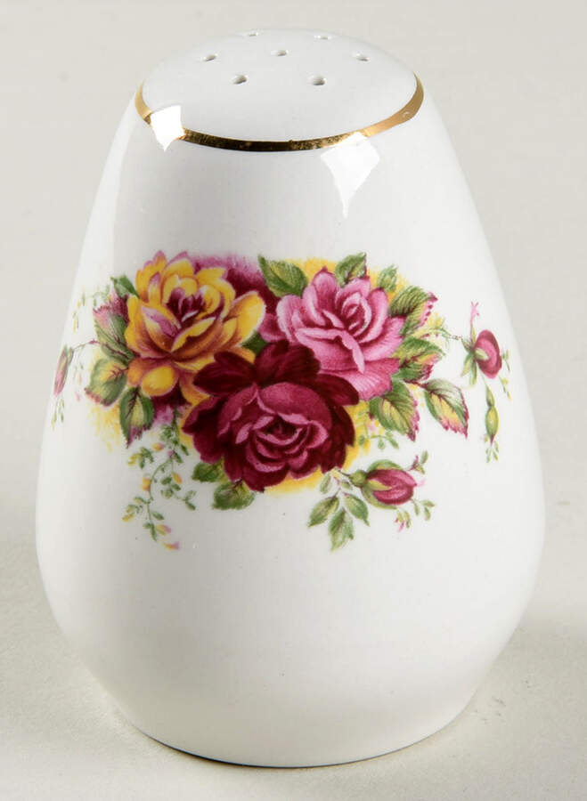 Rose Garden Pepper Shaker by Myott Staffordshire-1