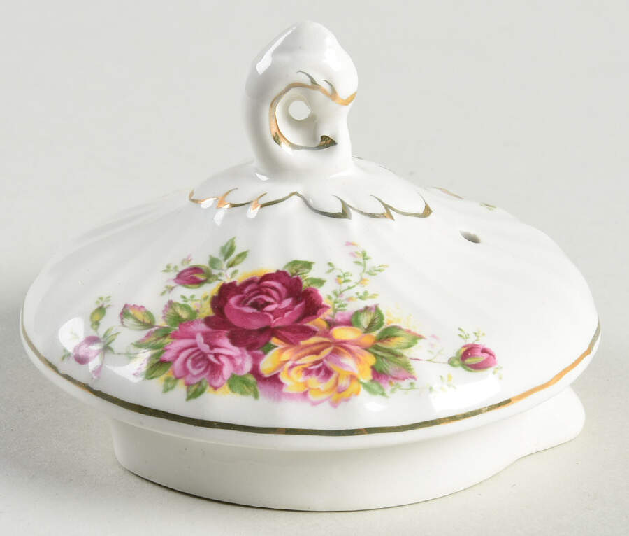Rose Garden Lid for Teapot by Myott Staffordshire-1