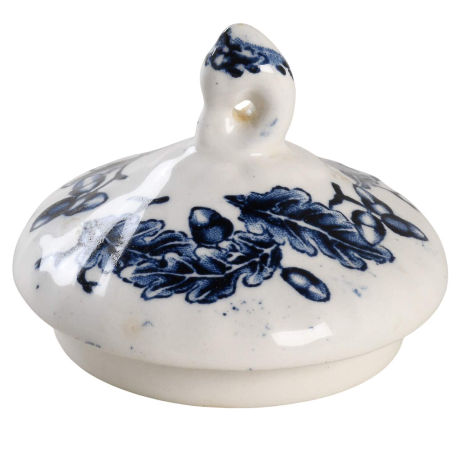 Royal Mail Blue Lid for Sugar Bowl by Myott Staffordshire-1