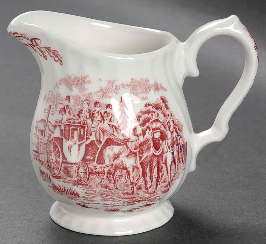 Royal Mail Red Creamer by Myott Staffordshire-1