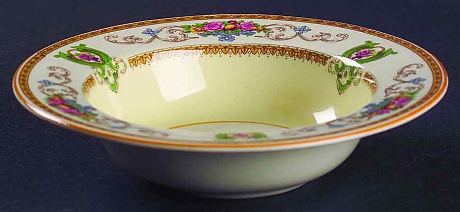 Rosalie Rim Fruit/Dessert (Sauce) Bowl by Myott Staffordshire-1