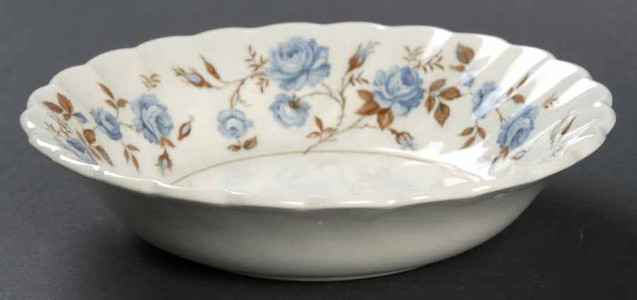 Rosanna Blue Fruit/Dessert (Sauce) Bowl by Myott Staffordshire-1