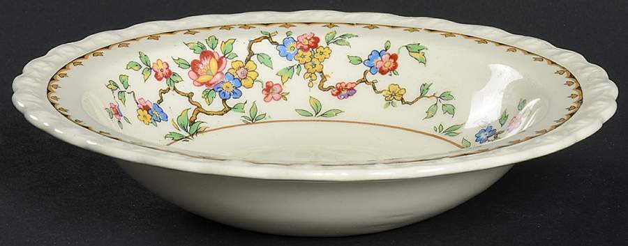 Rosemere Rim Fruit/Dessert (Sauce) Bowl by Myott Staffordshire-1