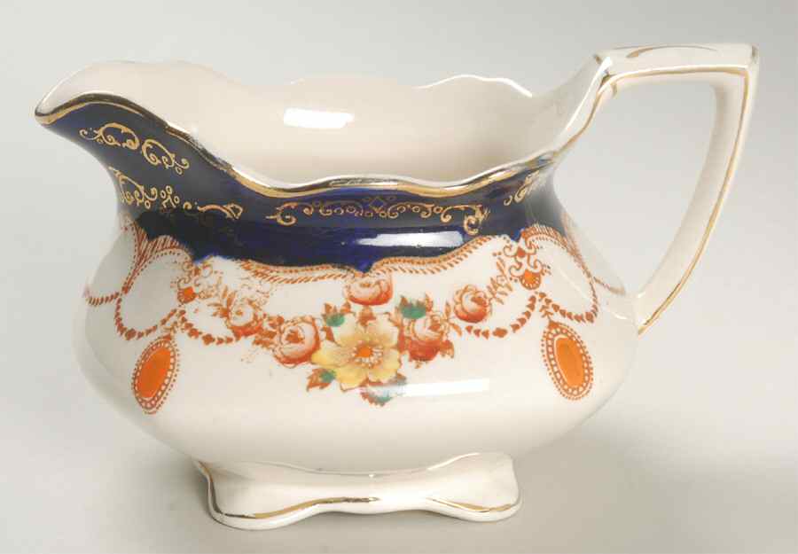 Rosemary (Square, Scalloped) Creamer by Myott Staffordshire-1