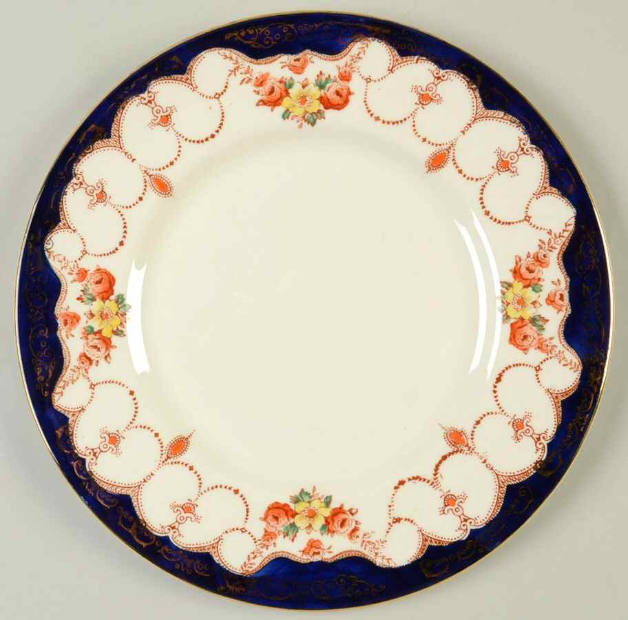 Rosemary (Smooth) Salad Plate by Myott Staffordshire-1