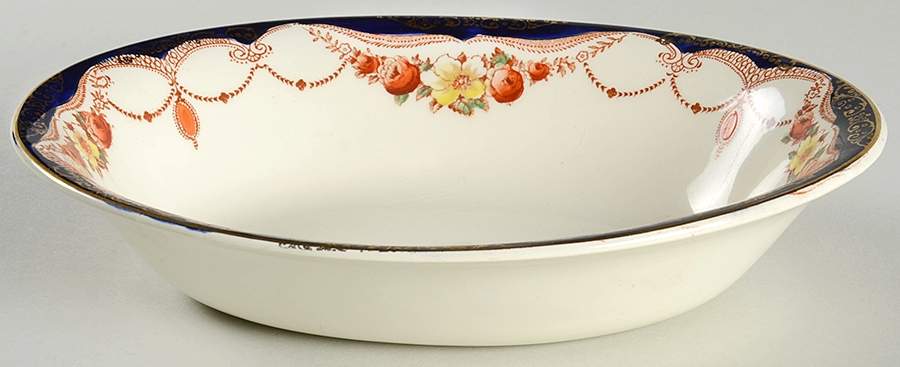 Rosemary (Smooth) 8" Oval Vegetable Bowl by Myott Staffordshire-1