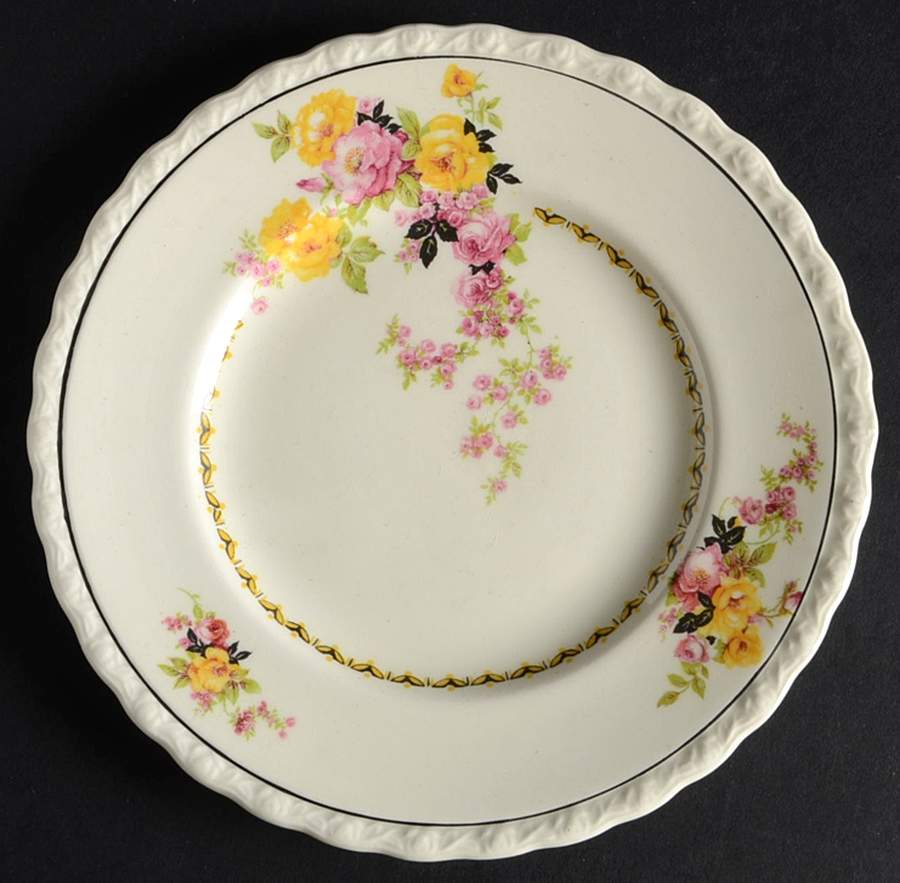 Rosita Bread & Butter Plate by Myott Staffordshire-1