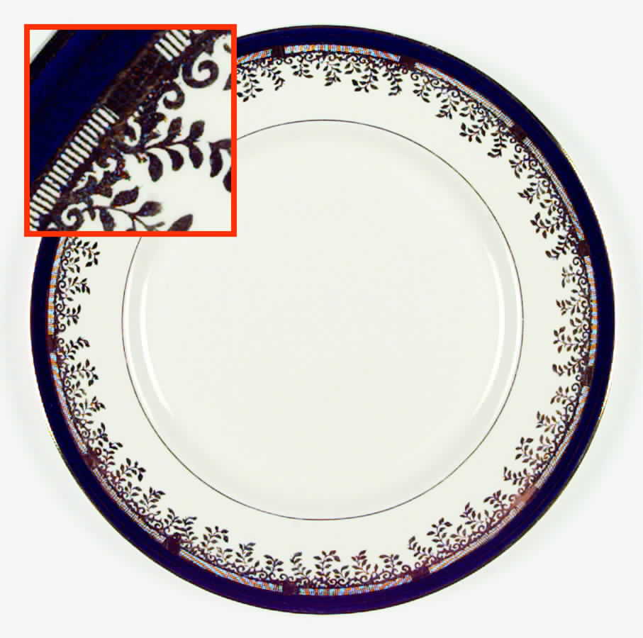Royalty Cobalt Blue Dinner Plate by Myott Staffordshire-1