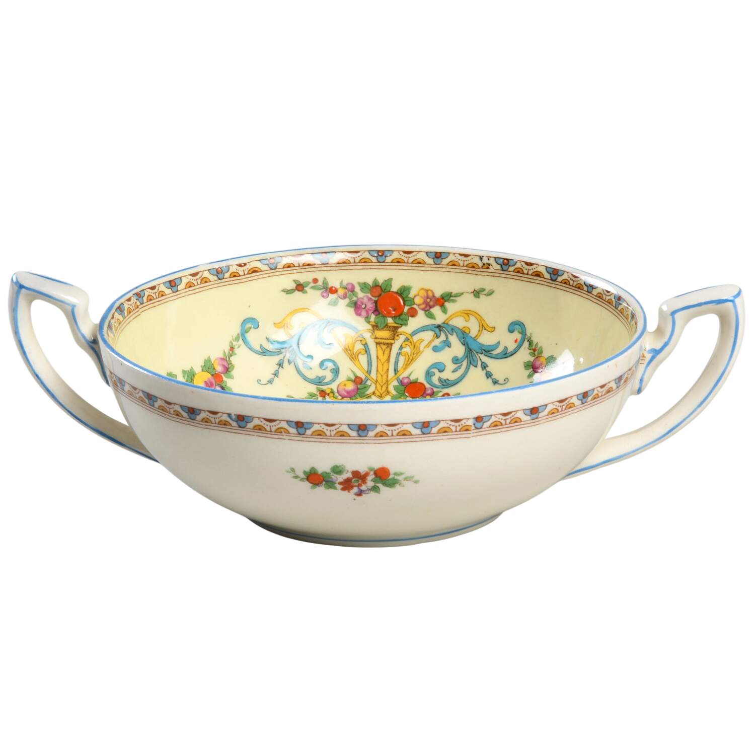 Royal York Flat Cream Soup Bowl by Myott Staffordshire-1