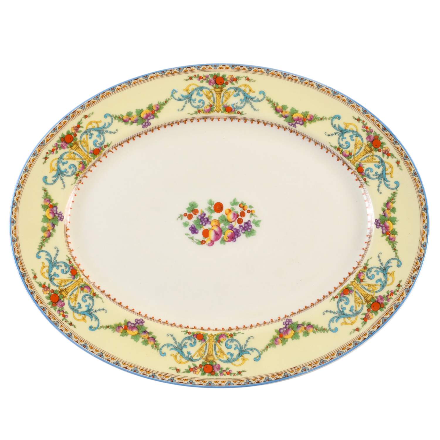 Royal York 12" Oval Serving Platter by Myott Staffordshire-1