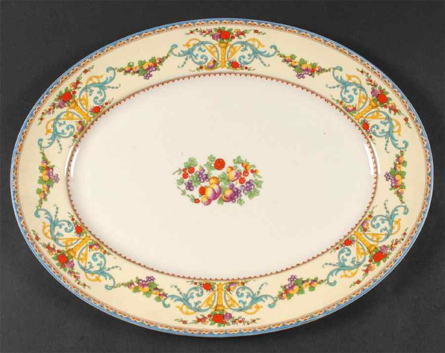 Royal York 16" Oval Serving Platter by Myott Staffordshire-1