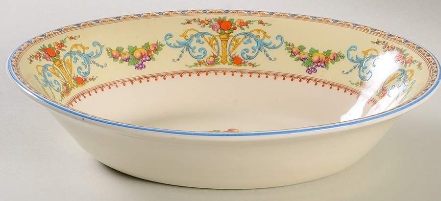 Royal York 9" Oval Vegetable Bowl by Myott Staffordshire-1