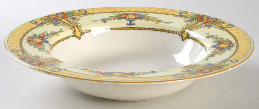 Seville Rim Soup Bowl by Myott Staffordshire-1