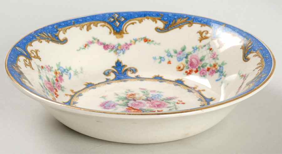 Sevres Blue Fruit/Dessert (Sauce) Bowl by Myott Staffordshire-1