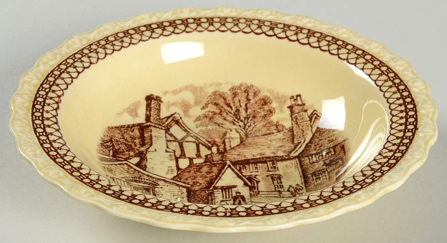 Shakespeare Land Fruit/Dessert (Sauce) Bowl by Myott Staffordshire-1