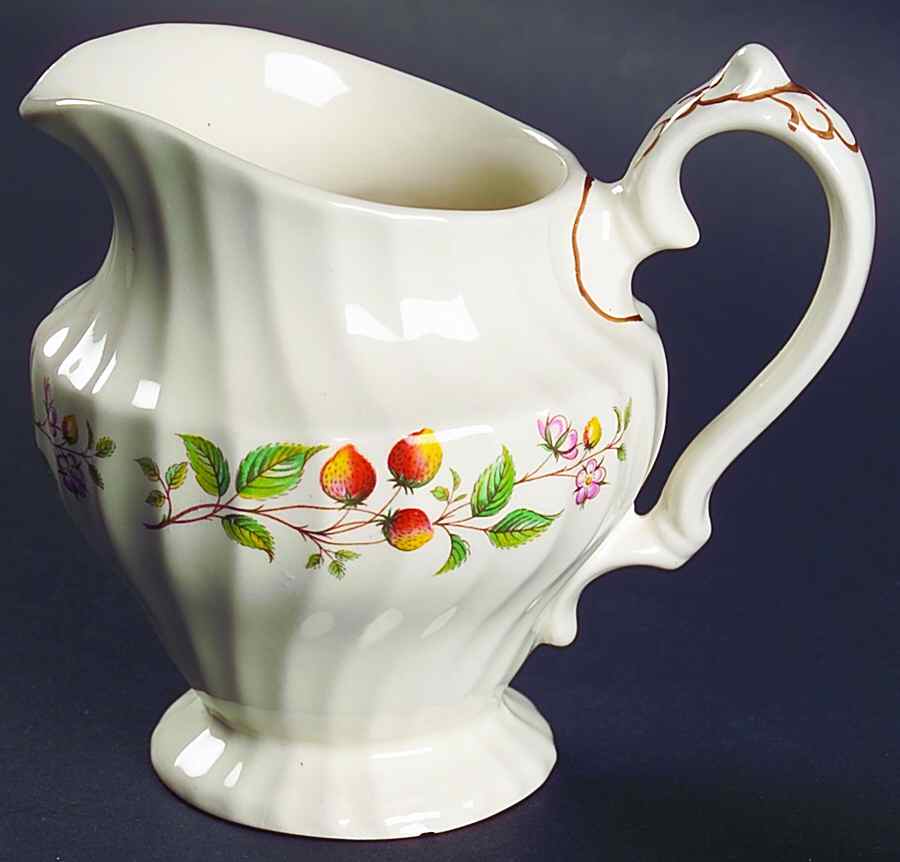 Strawberry Festival Creamer by Myott Staffordshire-1