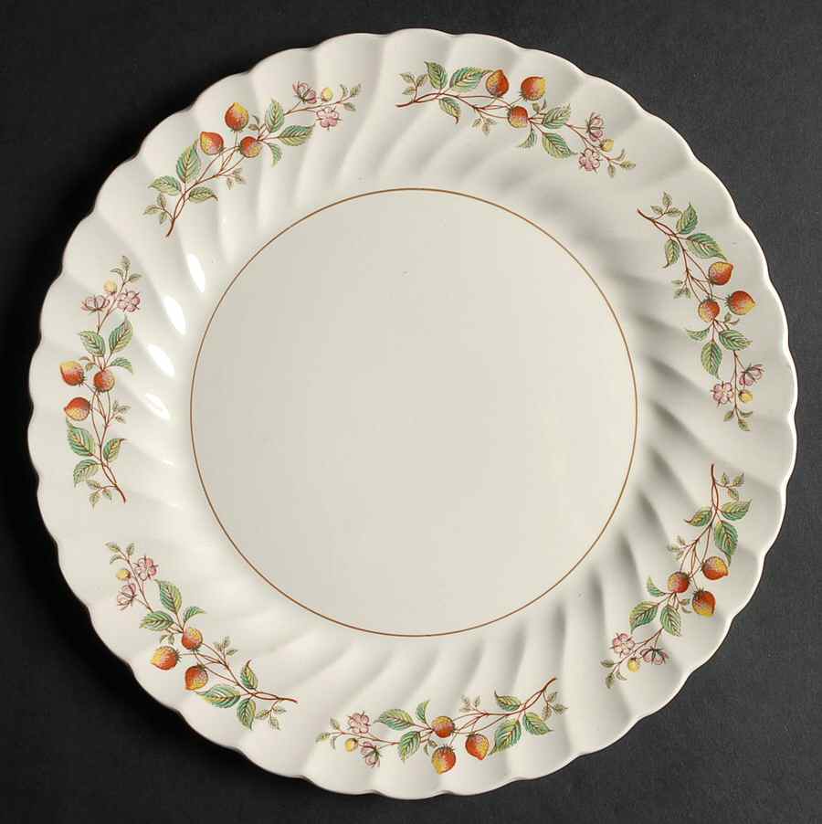Strawberry Festival Dinner Plate by Myott Staffordshire-1