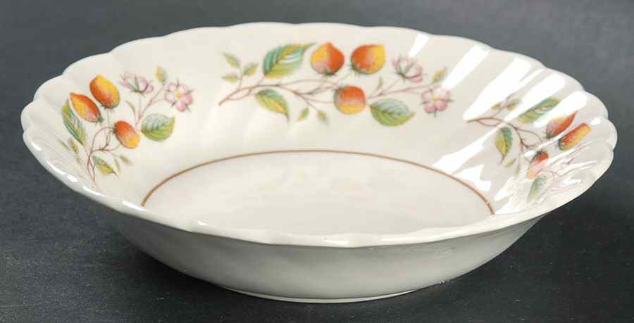 Strawberry Festival Fruit/Dessert (Sauce) Bowl by Myott Staffordshire-1