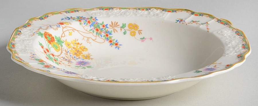 Sunshine Susie Rim Soup Bowl by Myott Staffordshire-1