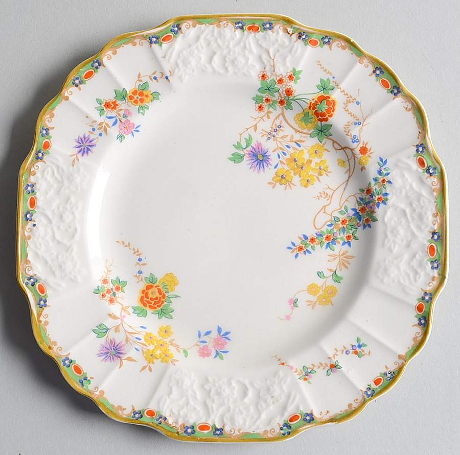 Sunshine Susie Bread & Butter Plate by Myott Staffordshire-1