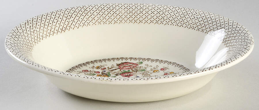 Swing Time (Smooth) 9" Oval Vegetable Bowl by Myott Staffordshire-1