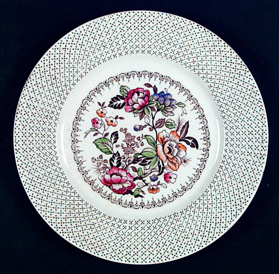 Swing Time (Smooth) Dinner Plate by Myott Staffordshire-1