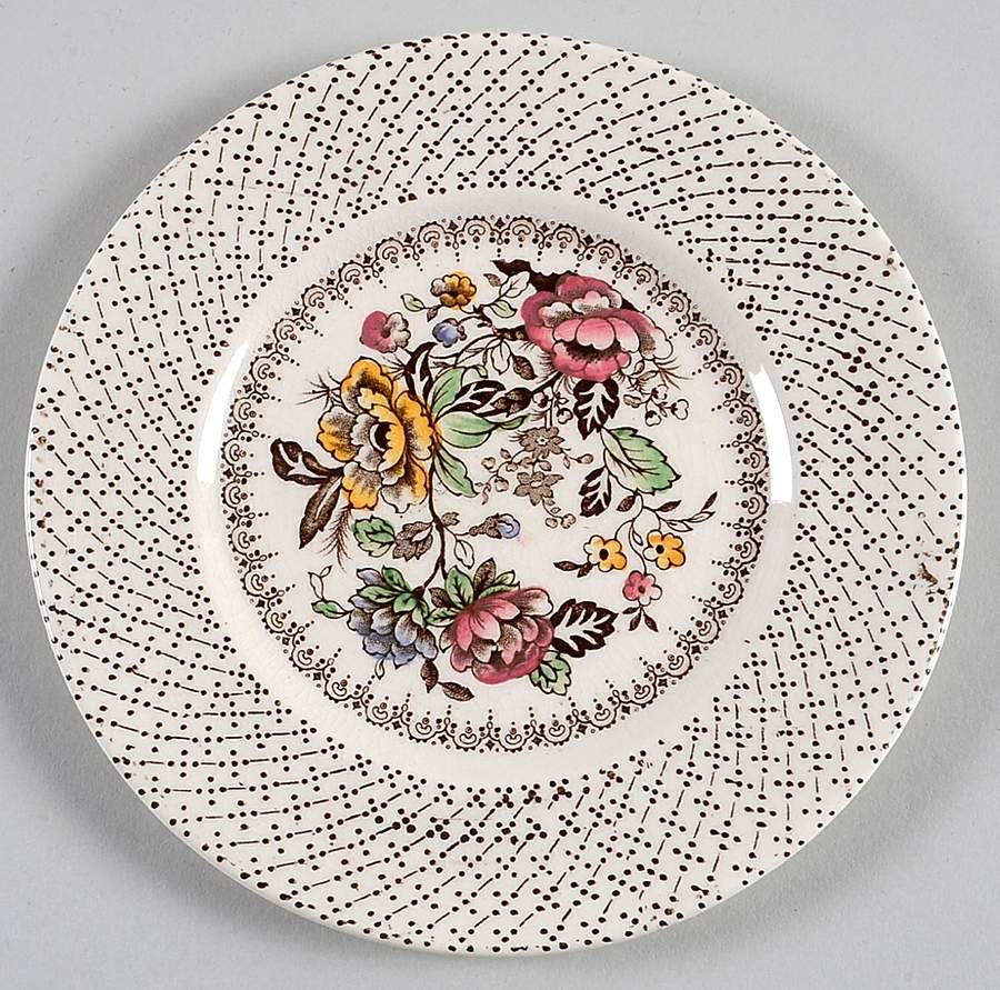 Swing Time (Smooth) Bread & Butter Plate by Myott Staffordshire-1