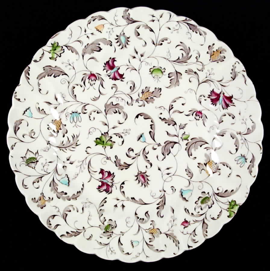 Vanity Fair Multicolor Dinner Plate by Myott Staffordshire-1