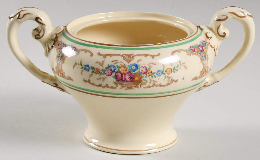 Vida Sugar Bowl No Lid by Myott Staffordshire-1