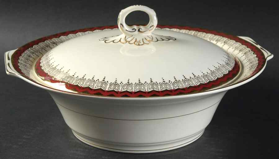 Westpoint Round Covered Vegetable by Myott Staffordshire-1