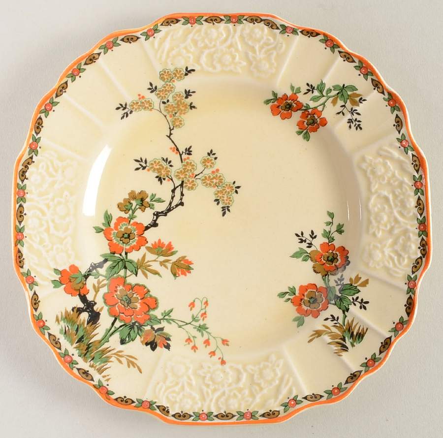 Wildflower Bread & Butter Plate by Myott Staffordshire-1